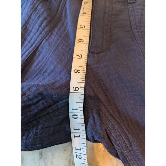 Old Navy Pants Women's Size 4 Cropped Navy Pockets - Picture 8 of 11